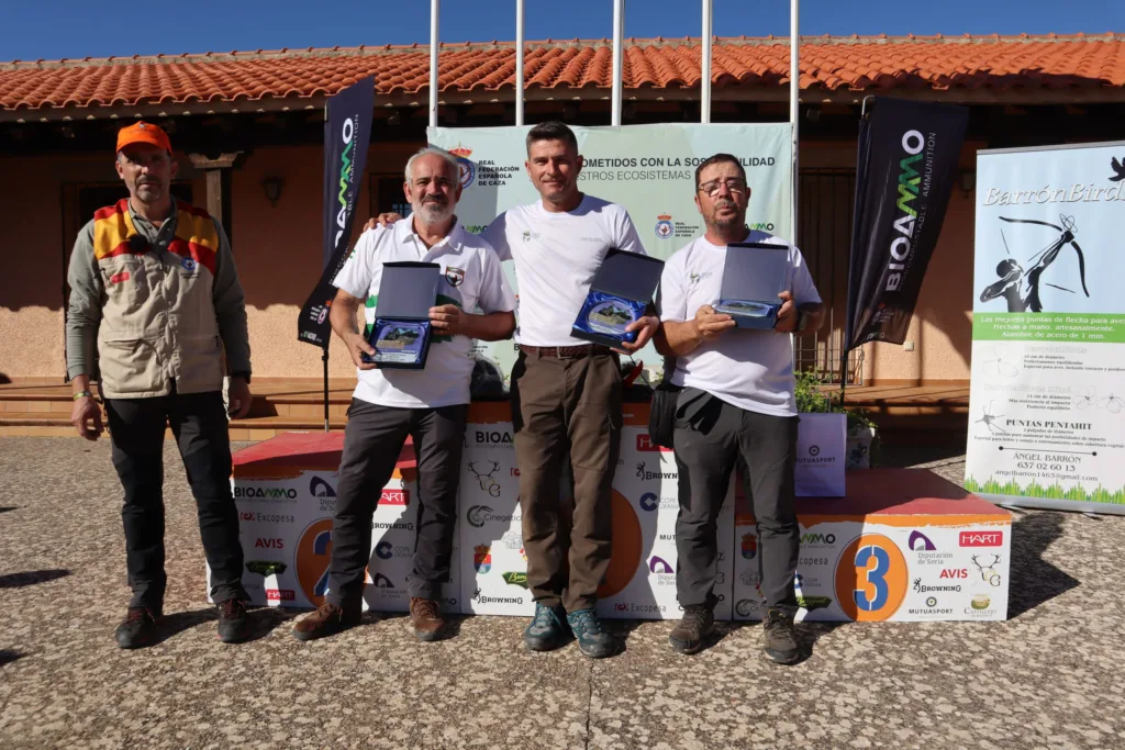 Almenara, Perez Pablos y José García son los nuevos campeones de España de RRCC con Arco de 2023