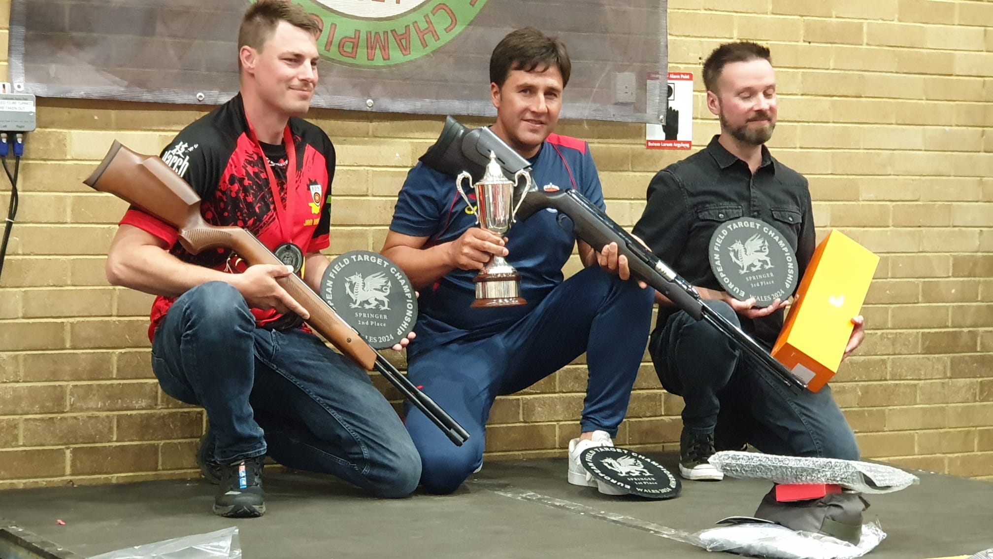 Ismael Guillermo Sobrino se proclama campeón de Europa de Field Target en categoría Pistón