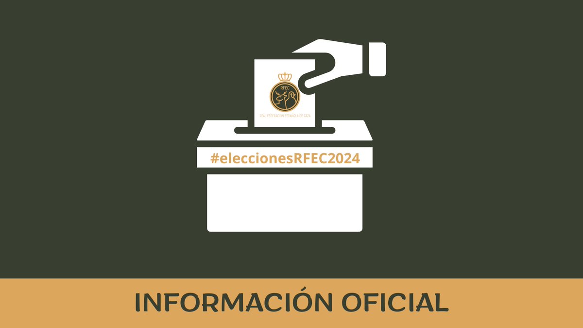 Publicado el acuerdo de la Junta Electoral respecto a la proclamación de candidaturas definitivas a la Presidencia de la RFEC