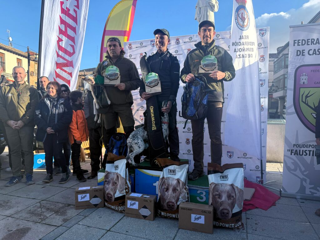 Ricardo Ramos es el campeón de España de Caza Menor con Perro de 2024