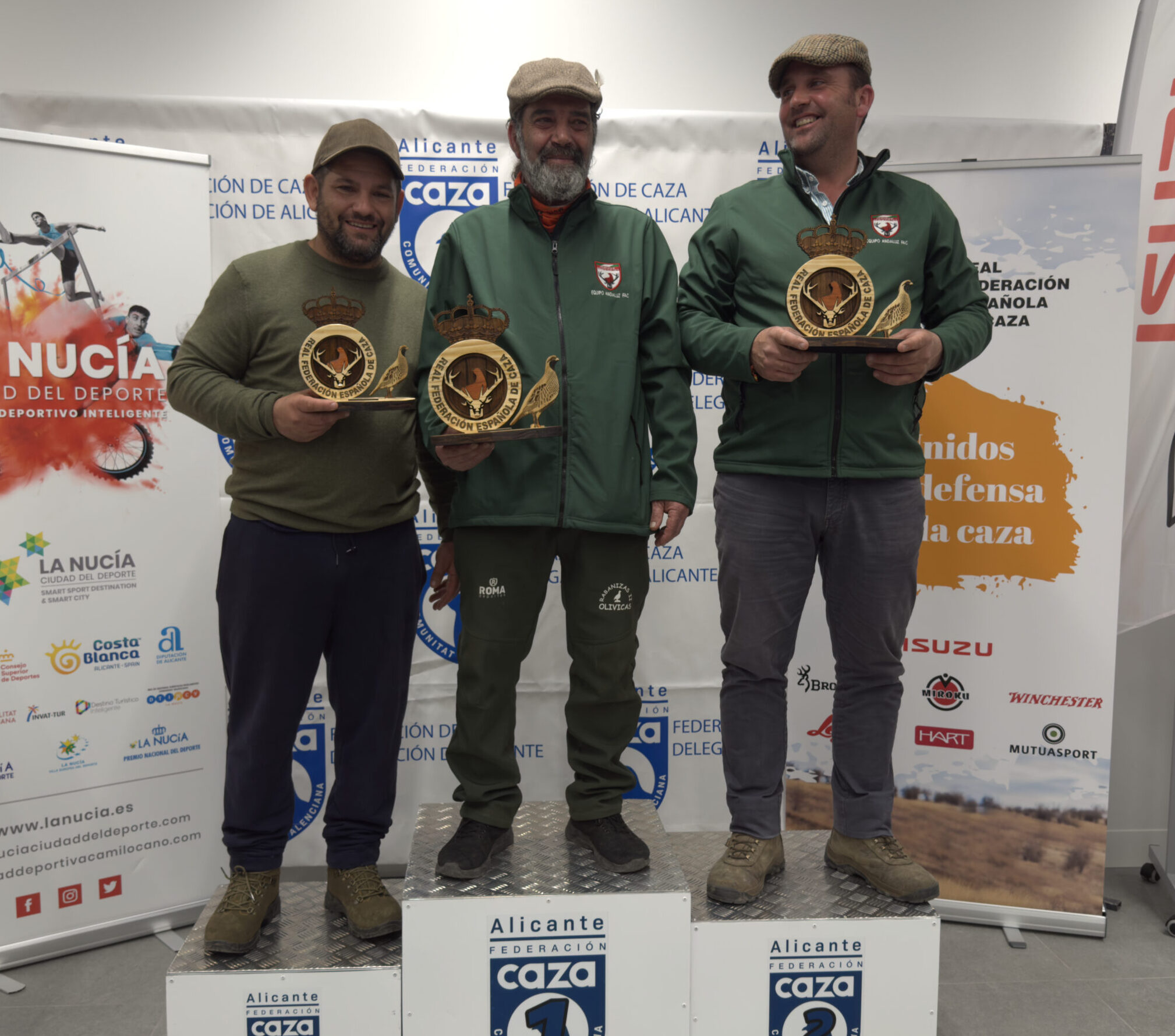 José Francisco Miralles y “Rabaniza” conquistan en La Nucía el XXVII Campeonato de España de Perdiz con Reclamo