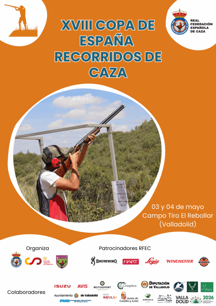 Cartel XVIII Copa de España de Recorridos de Caza