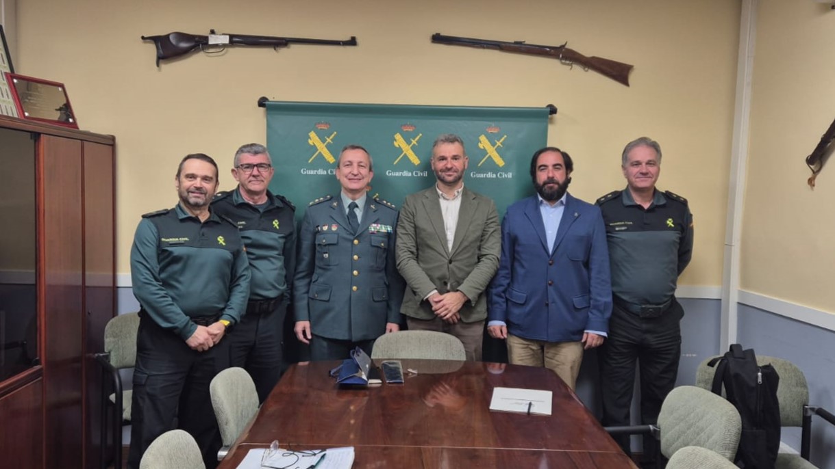 La RFEC y la Guardia Civil refuerzan su colaboración y líneas de trabajo para abordar retos clave del sector cinegético