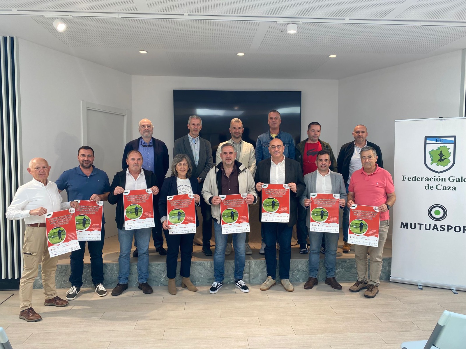 Presentado en Ferrol el III Campeonato de España de Perros Atraillados sobre Jabalí Salvaje