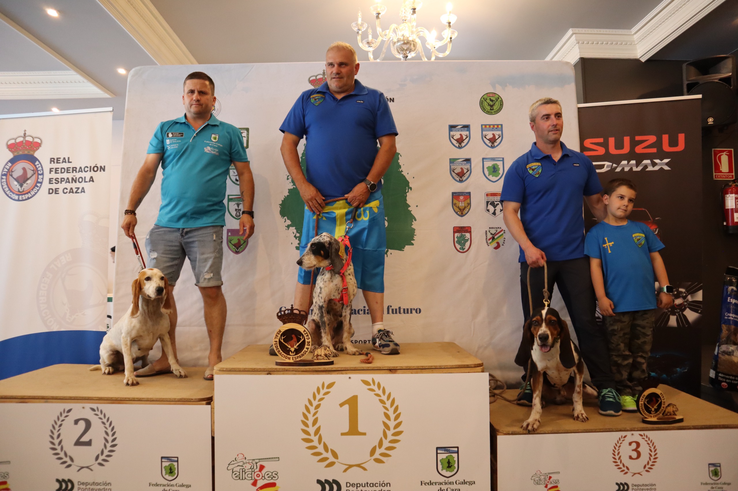 El asturiano Diego Molina se proclama campeón de España de Rastro sobre Jabalí en Tomiño