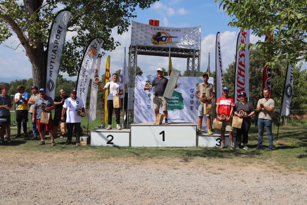 Pódium categoría Open