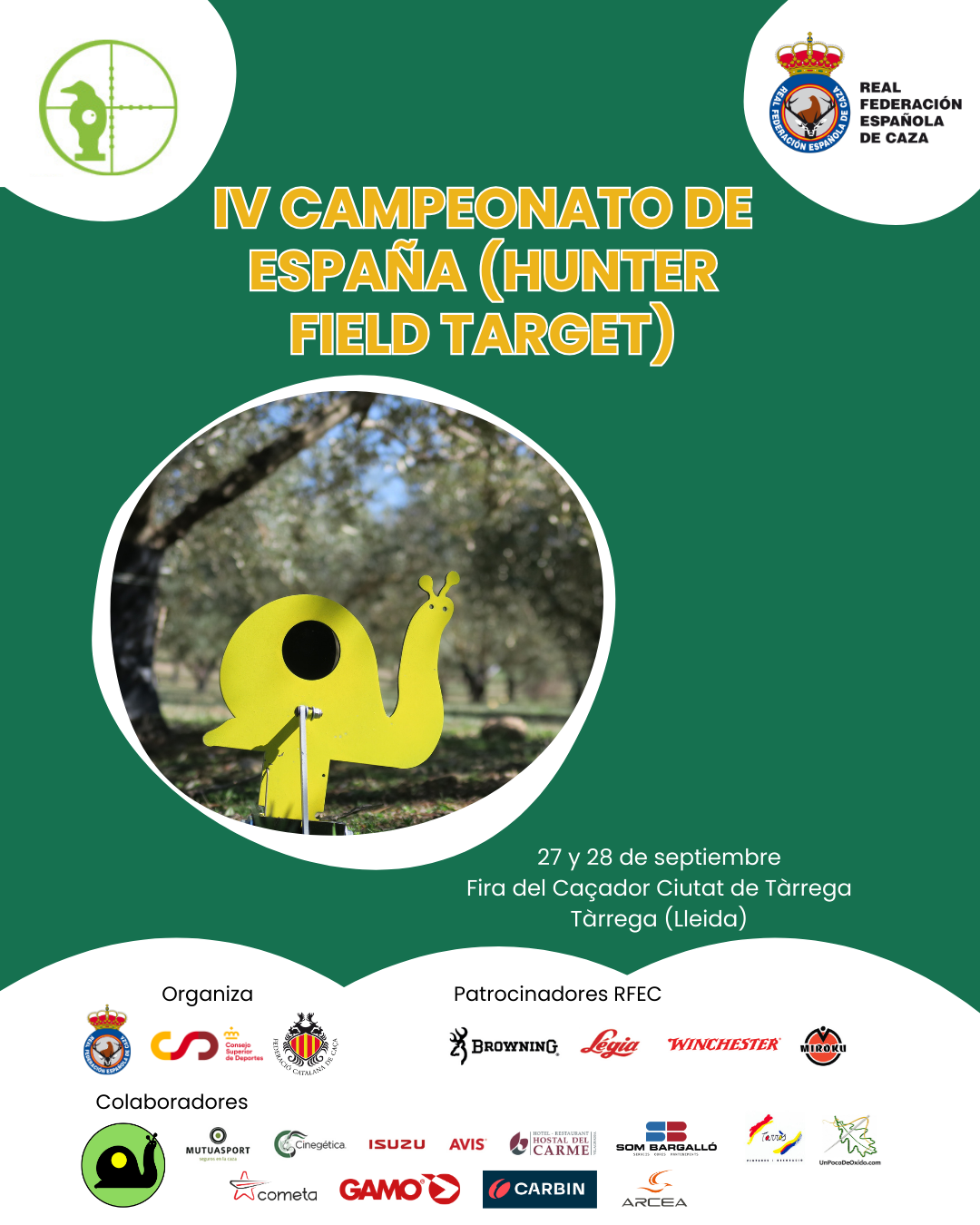 Tàrrega acogerá el IV Campeonato de España de Hunter Field Target