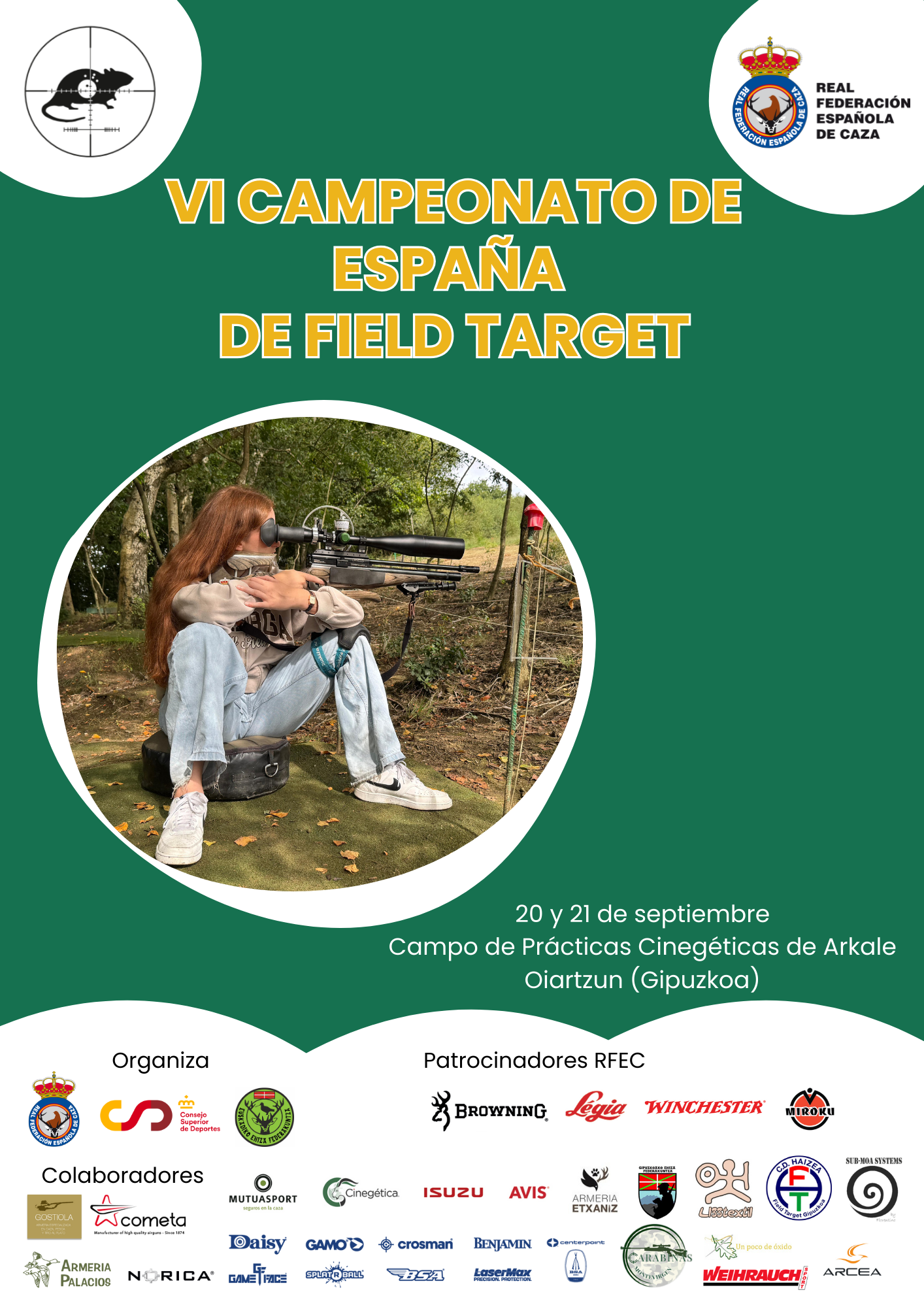 Oiartzun acoge el VI Campeonato de España de Field Target tras el histórico triunfo mundial de la selección