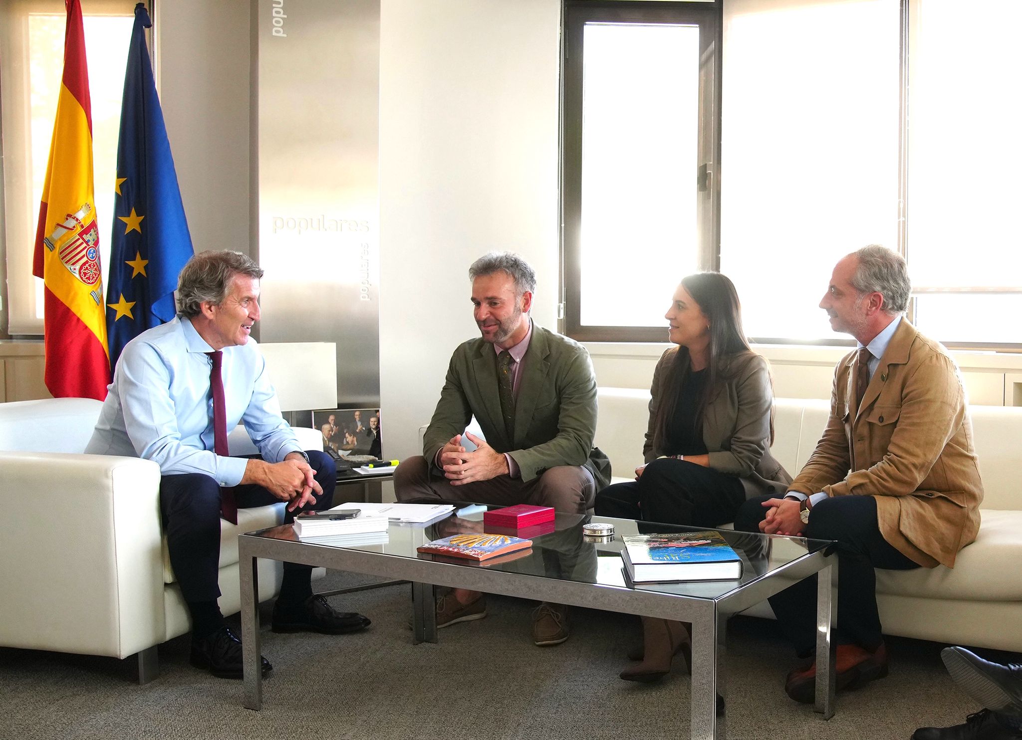 La RFEC traslada a Alberto Núñez Feijóo las demandas del sector cinegético en el inicio del curso político