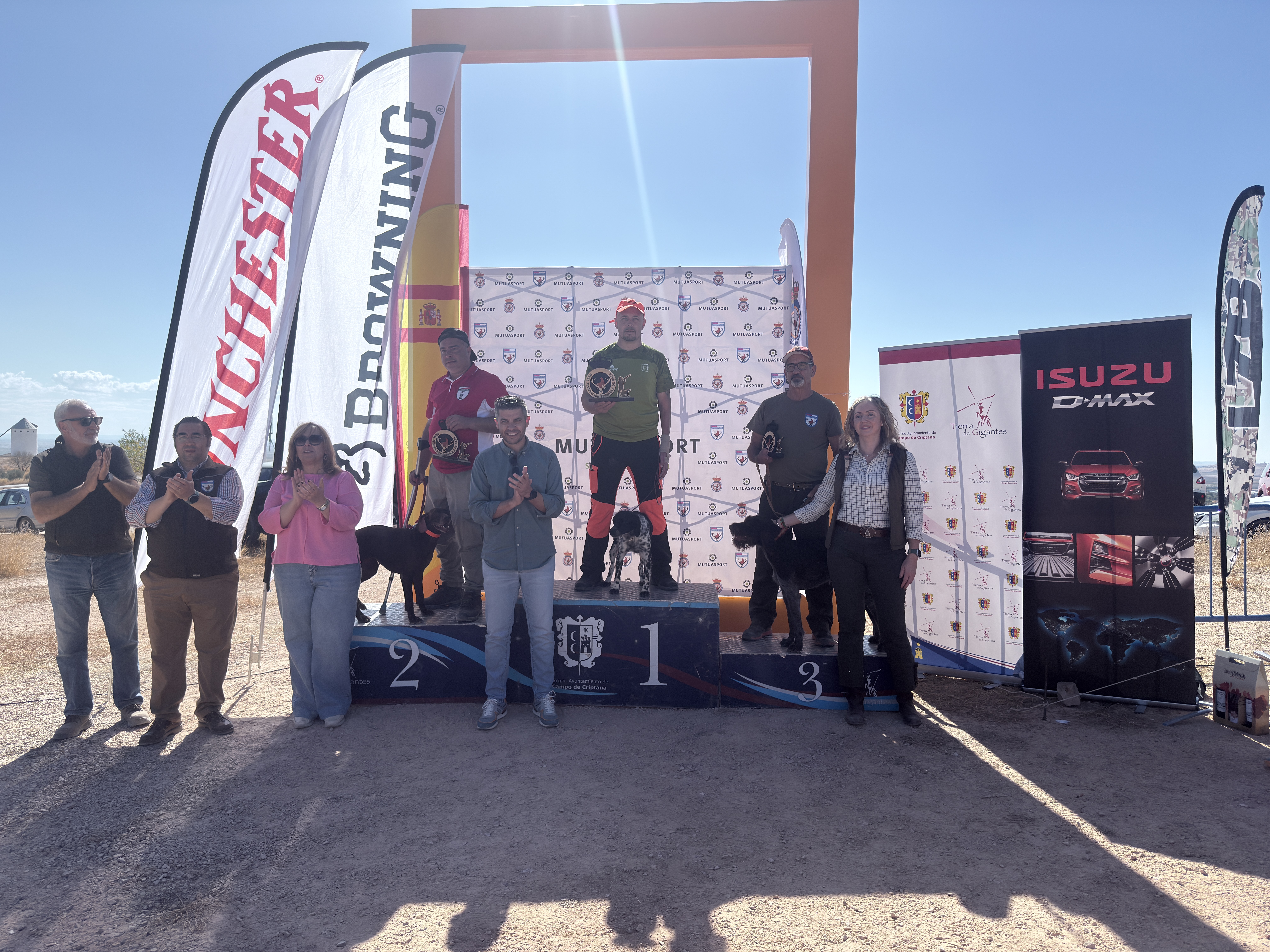 Javier Paule se proclama campeón de España de Caza Menor Adaptada en Campo de Criptana