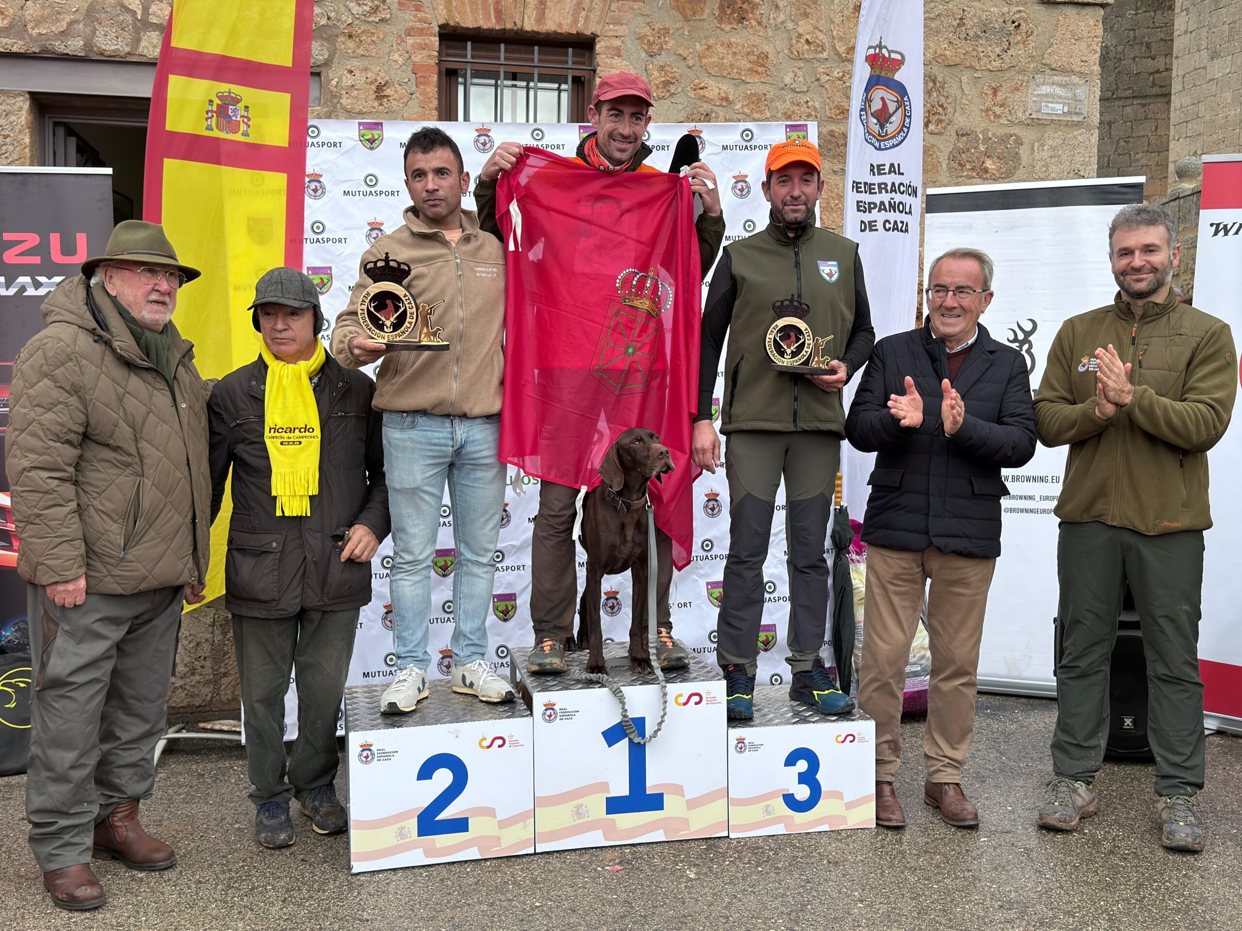 César Bayo conquista el LVI Campeonato de España de Caza Menor con Perro en Villegas (Burgos)
