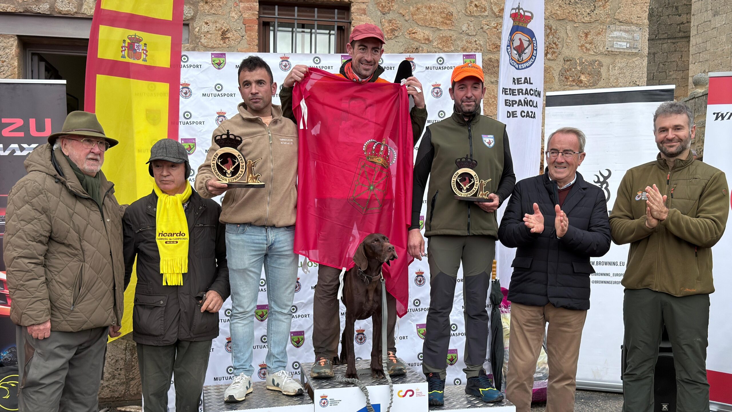 César Bayo conquista el LVI Campeonato de España de Caza Menor con Perro en Villegas (Burgos)
