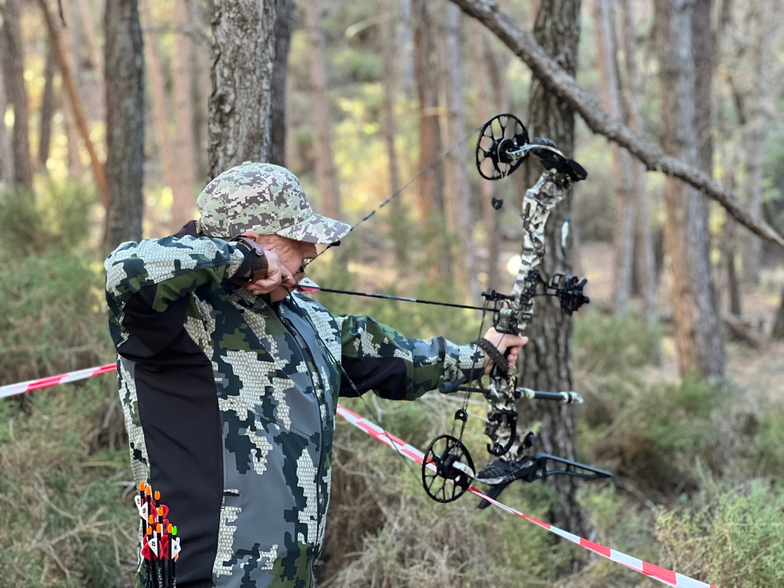 Fresno de Torote acoge el XXVIII Campeonato de España de Recorridos de Caza con Arco
