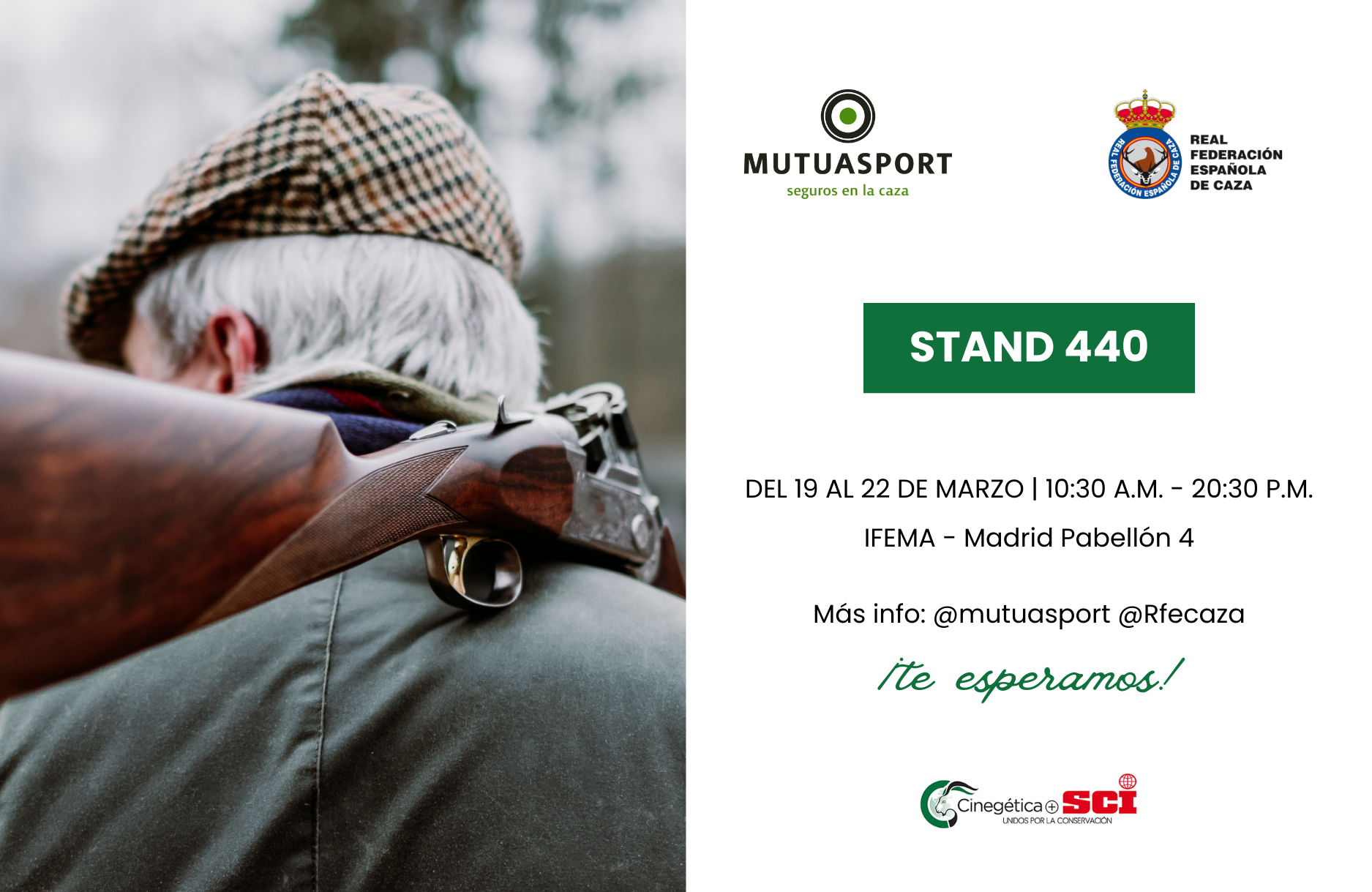La RFEC y Mutuasport desvelan su agenda de actividades en Cinegética 2026