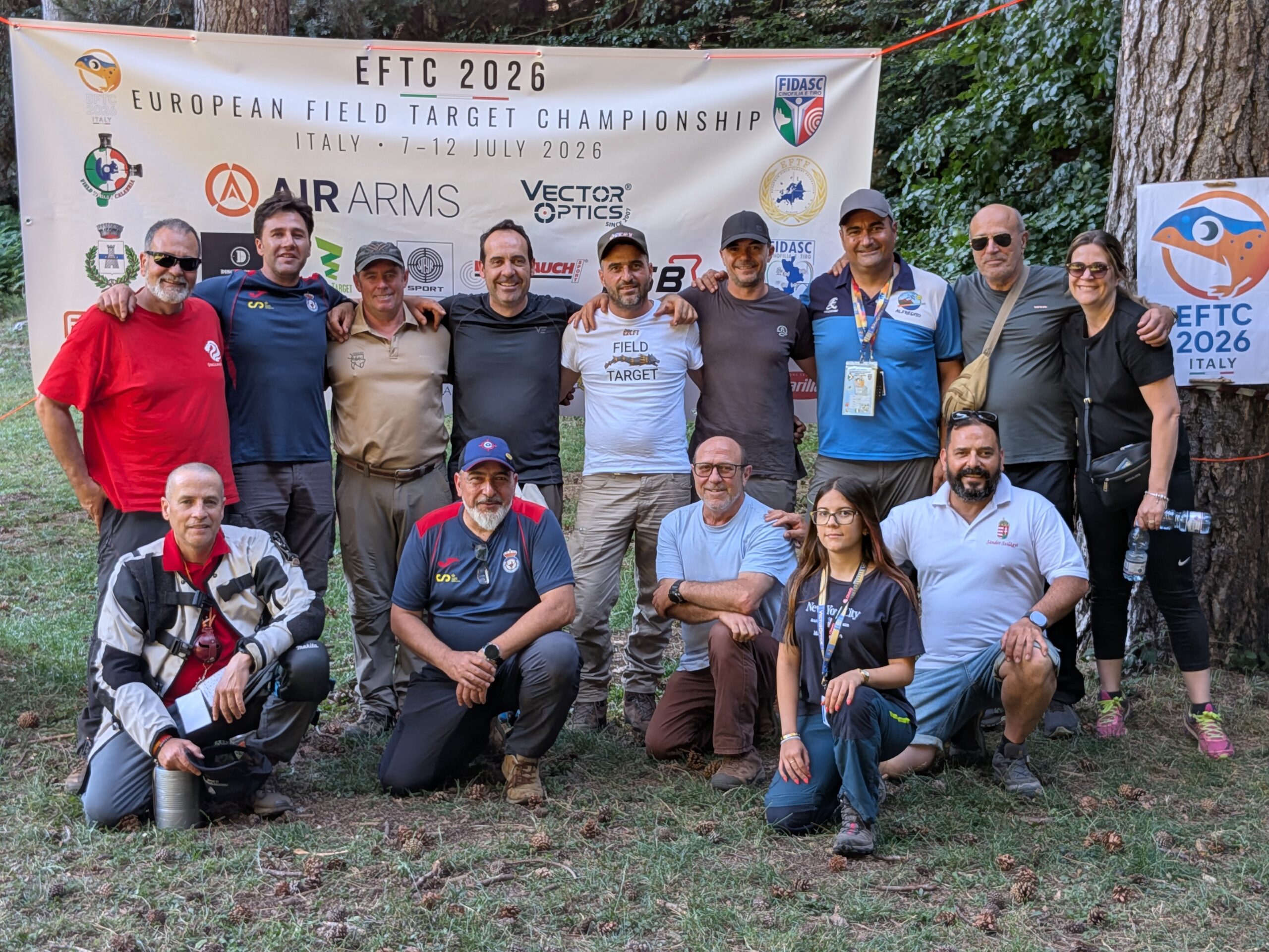 España conquista el Campeonato de Europa de Field Target por equipos y José Redondo se proclama campeón continental