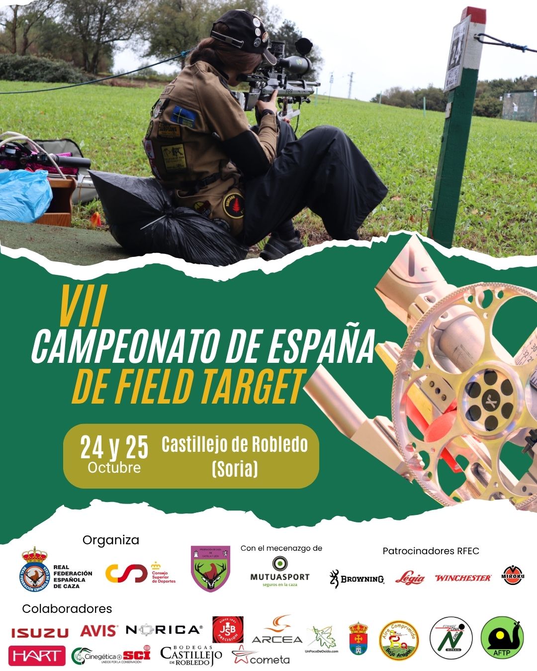 Castillejo de Robledo se estrena como sede del Campeonato de España de Field Target