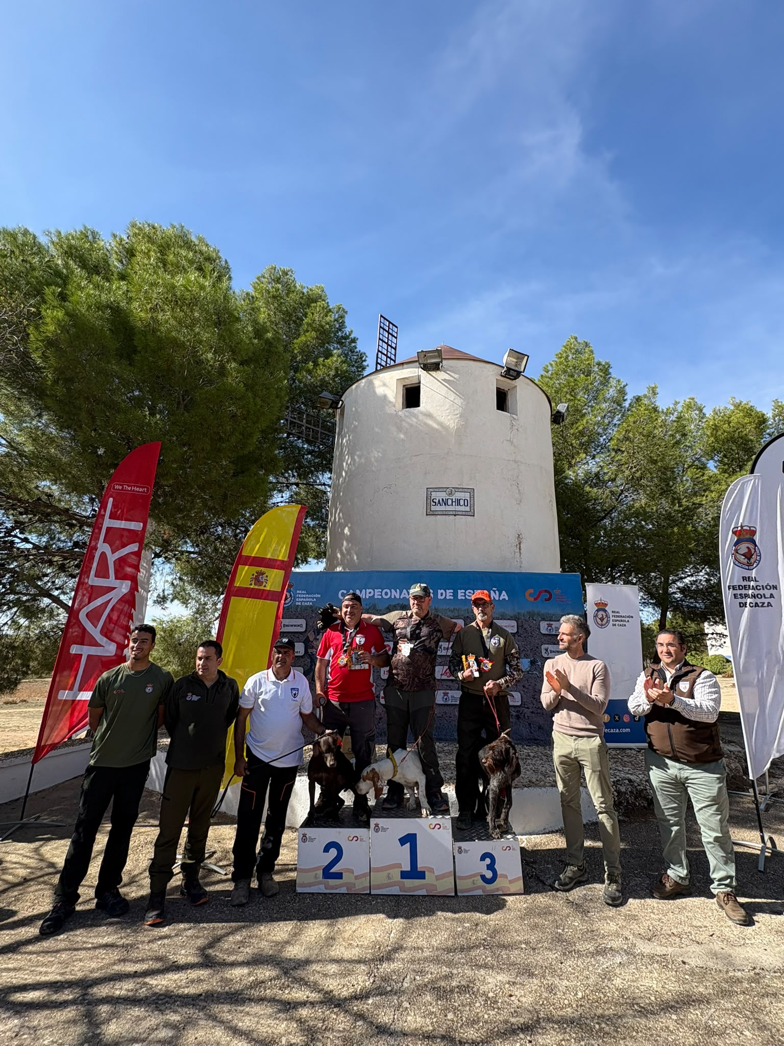 David Larrondo se proclama campeón de España de Caza Menor con Perro Adaptada en Miguel Esteban