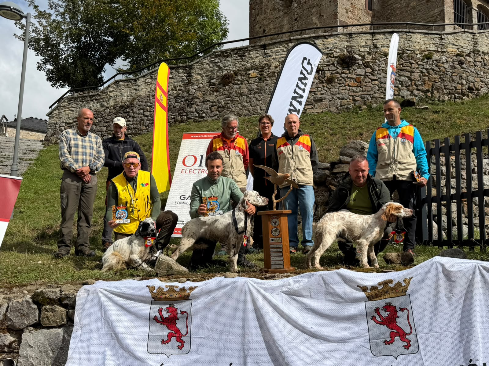 Dendaberri Zoiro se proclama campeón de España de Perros de Muestra en Montaña en La Cueta